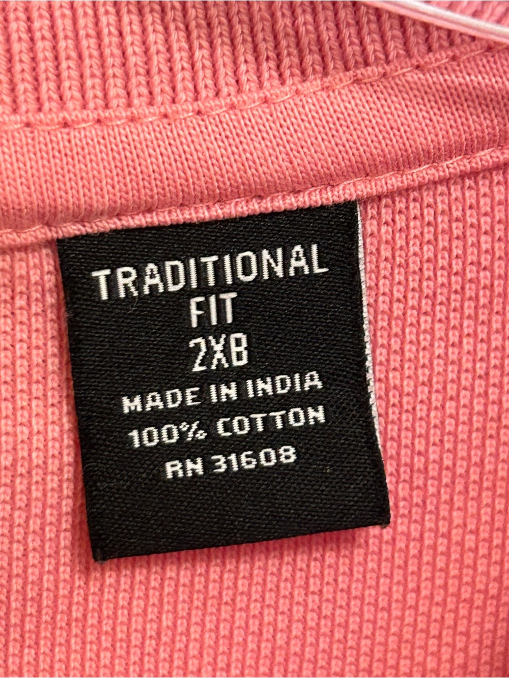 Jos. A. Bank Men's Coral Pink Polo Shirt - Picture 3 of 6